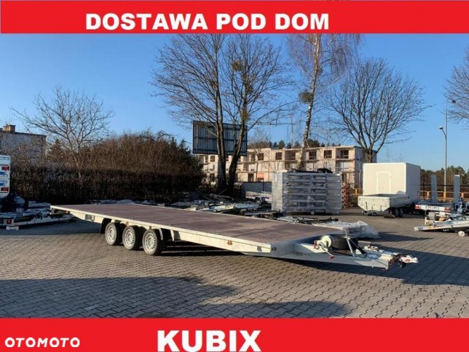 Kubix Przyczepo-laweta, ATLAS 7,5x2,55 o DMC 3500 kg,