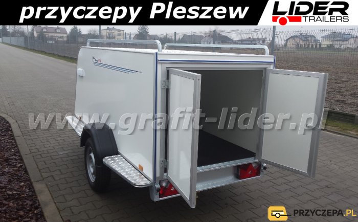 TP-028 Mini Cargo TF 4s, 252x110x90cm, furgon bagażowy mini cargo, KOLOR BIAŁY, DMC 750kg